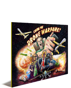 color me drone warfare! cover